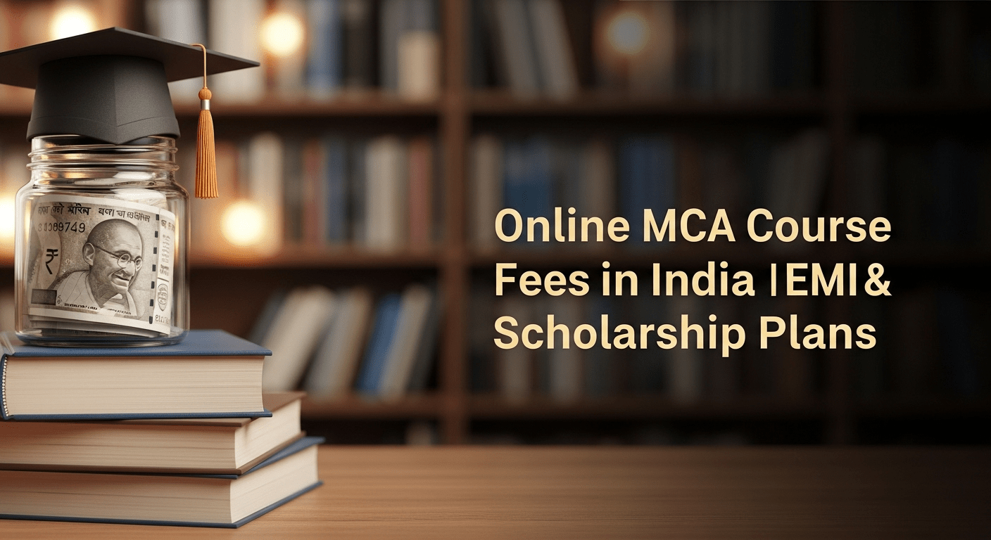 Online MCA Course Fees in India | EMI & Scholarship Plans